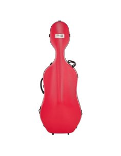 BAM ITALIA 1001SWR CUSTODIA CLASSIC PER VIOLONCELLO - RUOTE - RED