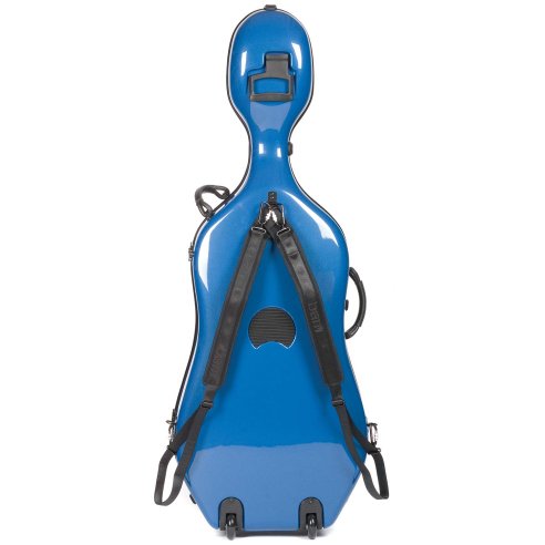 BAM ITALIA 1002NWB CUSTODIA NEWTECH PER VIOLONCELLO - RUOTE - BLUE