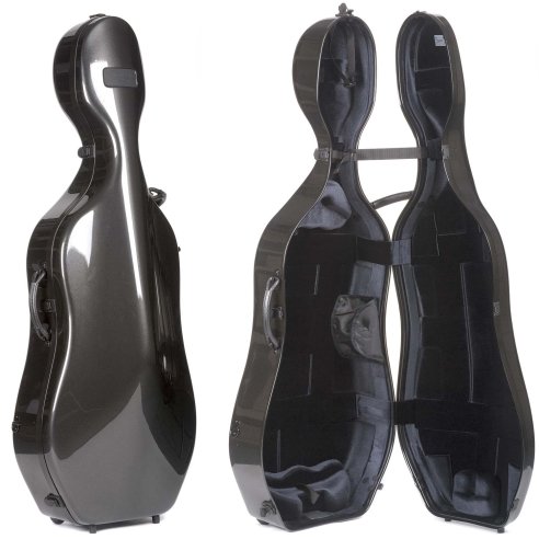 BAM ITALIA 1002NWN CUSTODIA NEWTECH PER VIOLONCELLO - RUOTE - BLACK