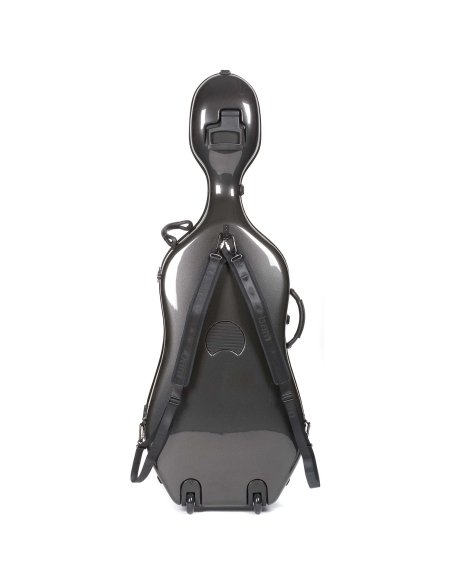 BAM ITALIA 1002NWN CUSTODIA NEWTECH PER VIOLONCELLO - RUOTE - BLACK