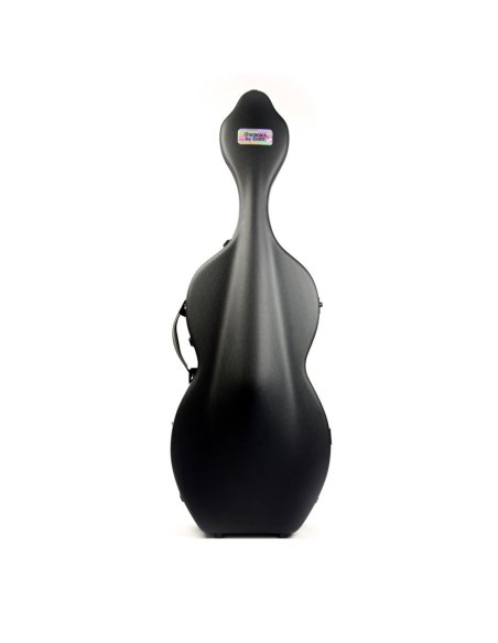 BAM ITALIA 1003XLWN CUSTODIA SHAMROCK HIGHTECH PER VIOLONCELLO - RUOTE - BLACK TEXTURED
