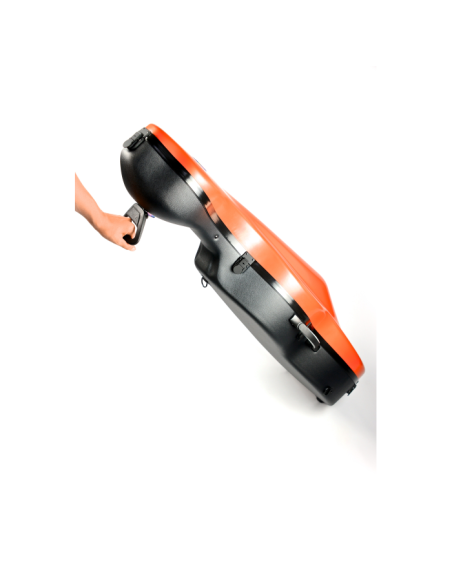 BAM ITALIA 1003XLWORG CUSTODIA SHAMROCK HIGHTECH PER VIOLONCELLO - RUOTE - ORANGEY