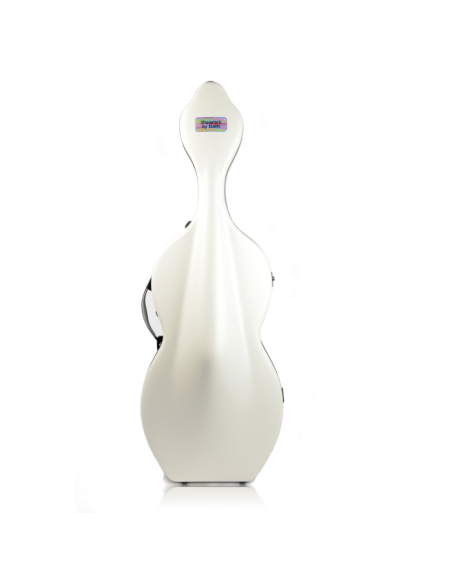 BAM ITALIA 1003XLWW CUSTODIA SHAMROCK HIGHTECH PER VIOLONCELLO - RUOTE - WHITE