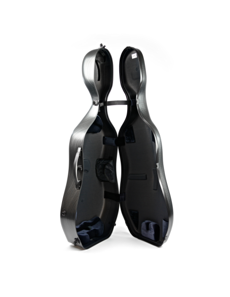 BAM ITALIA 1004XLLB CUSTODIA HIGHTECH COMPACT PER VIOLONCELLO - BLACK LAZURE