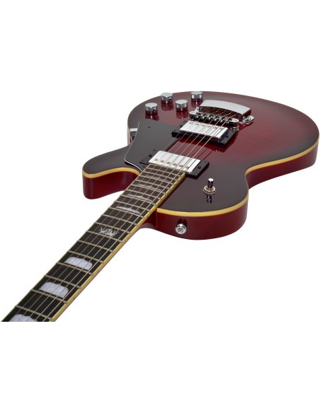 HAGSTROM SUPER SWEDE CRIMSON FLAME 2023 HAGSTROM SUPER SWEDE CRIMSON FLAME 2023