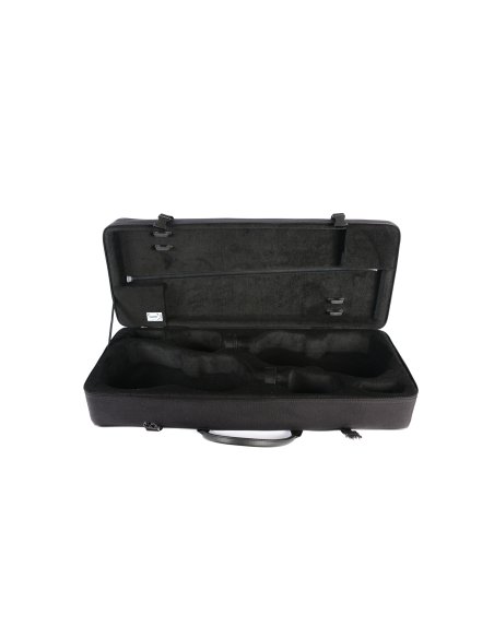 BAM ITALIA 2005SN CUSTODIA CLASSIC PER DUE VIOLINOI - BLACK BAM ITALIA 2005SN CUSTODIA CLASSIC PER DUE VIOLINOI - BLACK