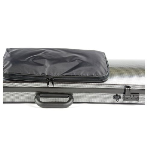 BAM ITALIA 2011XL CUSTODIA HIGHTECH OBLONG PER VIOLINO POCKET - METALLIC SILVER