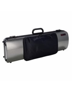 BAM ITALIA 2011XLSC CUSTODIA HIGHTECH OBLONG PER VIOLINO POCKET - SILVER CARBON