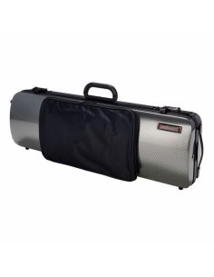 BAM ITALIA 2011XLSC CUSTODIA HIGHTECH OBLONG PER VIOLINO POCKET - SILVER CARBON 2