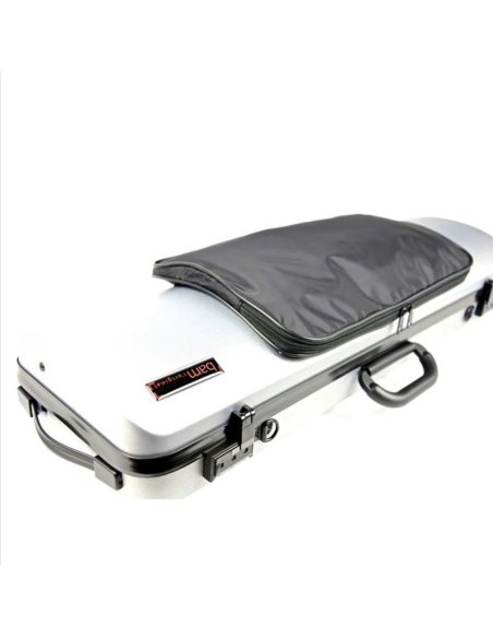 BAM ITALIA 2011XLW CUSTODIA HIGHTECH OBLONG PER VIOLINO POCKET - WHITE