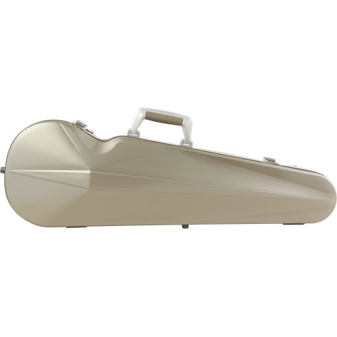BAM ITALIA OP2002XLCS CUSTODIA HIGHTECH L'OPERA CONTOURED PER VIOLINO - POLICARBONATO - CHAMPAGNE - SILVER