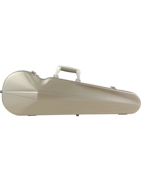 BAM ITALIA OP2002XLCS CUSTODIA HIGHTECH L'OPERA CONTOURED PER VIOLINO - POLICARBONATO - CHAMPAGNE - SILVER
