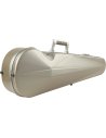 BAM ITALIA OP2002XLCS CUSTODIA HIGHTECH L'OPERA CONTOURED PER VIOLINO - POLICARBONATO - CHAMPAGNE - SILVER