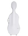 BAM ITALIA SUP1005XLWS CUSTODIA HIGHTECH SUPREME ICE IN POLICARBONATO PER VIOLONCELLO - WHITE - SILVER VERSION