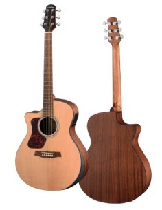 WALDEN WAG550RCEL NATURA 500 LH GRAND AUDITORIUM CUTAWAY ACOUSTIC