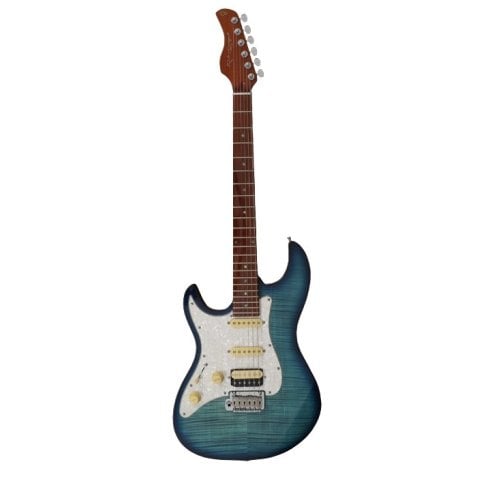 SIRE GUITARS S7 FM TBL TRANS BLUE LEFTHAND