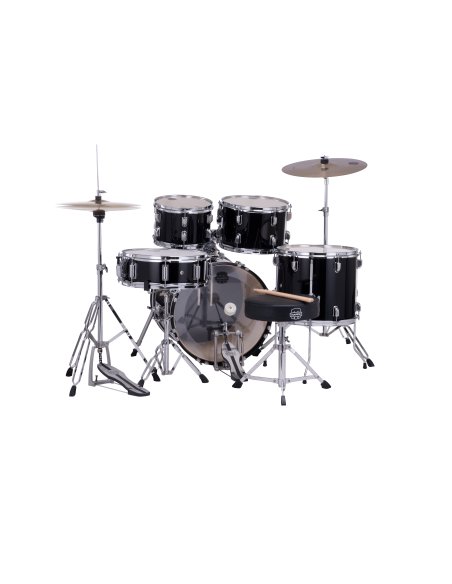 MAPEX IT CM5844FTCDK COMET STUDENT 5 PEZZI DARK BLACK CON PIATTI MAPEX IT CM5844FTCDK COMET STUDENT 5 PEZZI DARK BLACK CON PIATTI