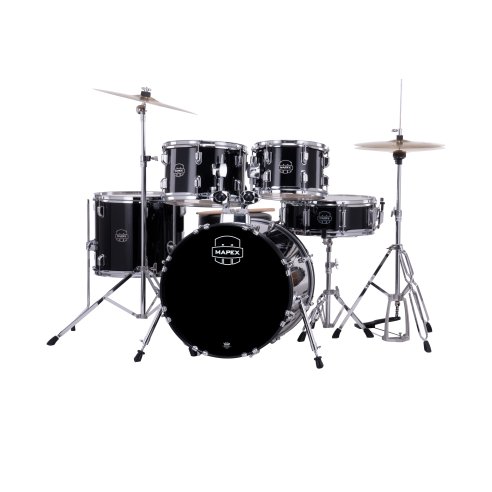 MAPEX IT CM5844FTCDK COMET STUDENT 5 PEZZI DARK BLACK CON PIATTI