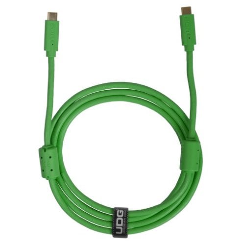 UDG U99001GR - UDG ULTIMATE AUDIO CABLE USB 3.2 C-C GREEN STRAIGHT 1,5M
