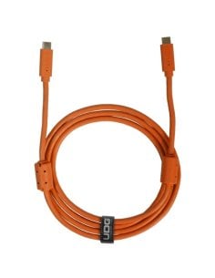 UDG U99001OR - UDG ULTIMATE AUDIO CABLE USB 3.2 C-C ORANGE STRAIGHT 1,5M 2