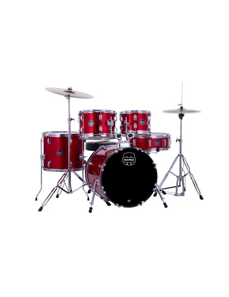 MAPEX IT CM5844FTCIR COMET JUNIOR 5 PEZZI INFRA RED CON HARDWARE E PIATTI MAPEX IT CM5844FTCIR COMET JUNIOR 5 PEZZI INFRA RED CON HARDWARE E PIATTI