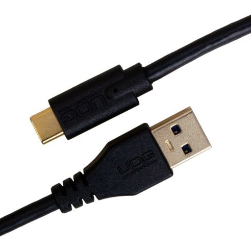 UDG GEAR U98001BL - ULTIMATE AUDIO CABLE USB 3.0 C-A BLACK STRAIGHT 1,5M