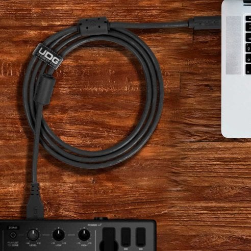 UDG GEAR U98001BL - ULTIMATE AUDIO CABLE USB 3.0 C-A BLACK STRAIGHT 1,5M