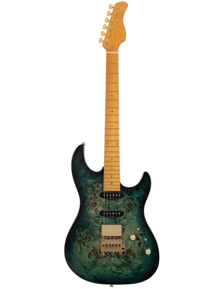 SIRE GUITARS S10 HSS TRANS GREEN SIRE GUITARS S10 HSS TRANS GREEN