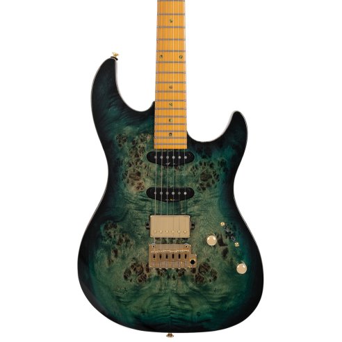 SIRE GUITARS S10 HSS TRANS GREEN