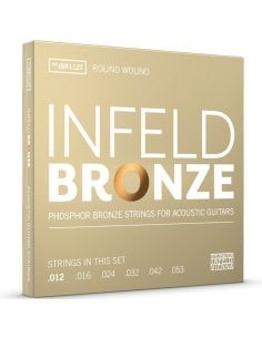 THOMASTIK IBR112T ACOUSTIC GUITAR INFELD BRONZE SET