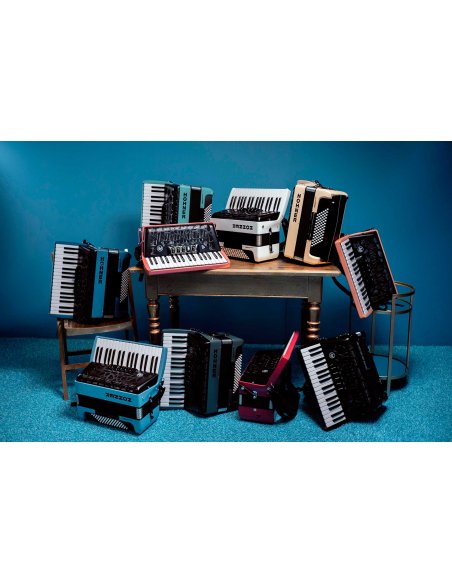HOHNER BRAVO MYCOLOR III 72 TWILIGHT (RAL 7026) HOHNER BRAVO MYCOLOR III 72 TWILIGHT (RAL 7026)
