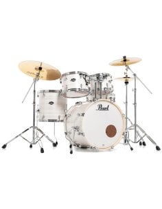 PEARL EXX705NBR/C777 EXPORT 5 PCS SET SLIPSTREAM WHITE + CYMBALS