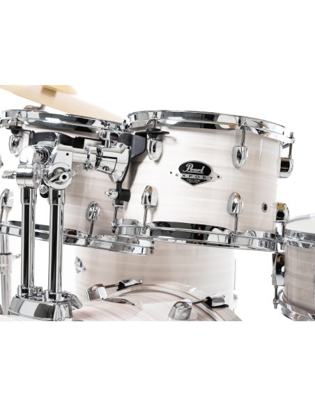 PEARL EXX705NBR/C777 EXPORT 5 PCS SET SLIPSTREAM WHITE + CYMBALS