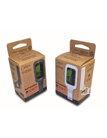 CARRY ON CO-RCTUSB-1WT - RECHARGEABLE CLIP-ON TUNER BIANCO CARRY ON CO-RCTUSB-1WT - RECHARGEABLE CLIP-ON TUNER BIANCO