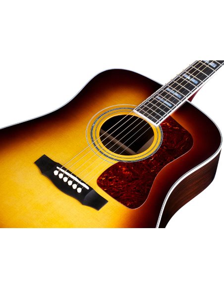 GUILD ITALIA D-55E ATB ANTIQUE BURST NITRO