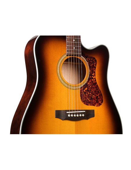 GUILD ITALIA D-140CE ATB ANTIQUE BURST