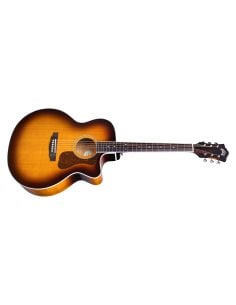 GUILD ITALIA F-250CE DELUXE MAPLE ATB ANTIQUE BURST 2