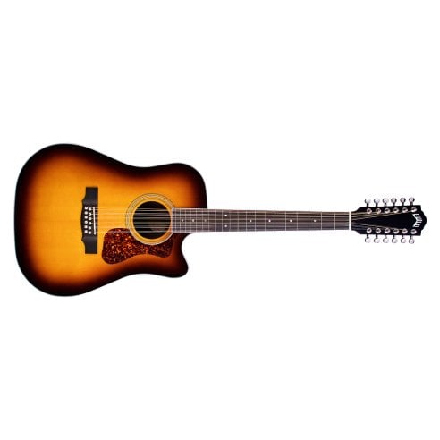 GUILD ITALIA D-2612CE DELUXE ATB 12-STRING ANTIQUE BURST