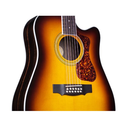 GUILD ITALIA D-2612CE DELUXE ATB 12-STRING ANTIQUE BURST