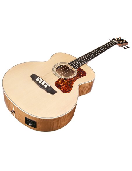 GUILD ITALIA JUMBO JR BASS FLAME MAPLE ANTIQUE BLONDE SATIN GUILD ITALIA JUMBO JR BASS FLAME MAPLE ANTIQUE BLONDE SATIN