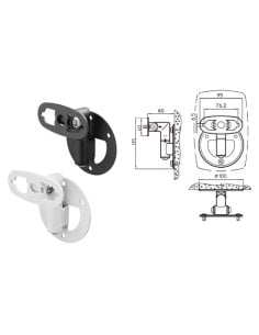 GENELEC Wall Mount 6010/8X20/8X3X Nero