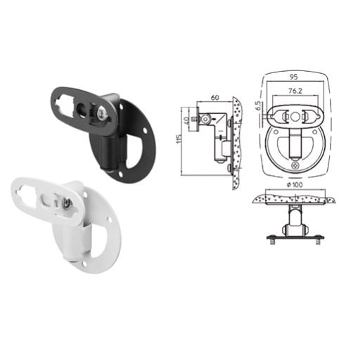 GENELEC Wall Mount 6010/8X20/8X3X Nero