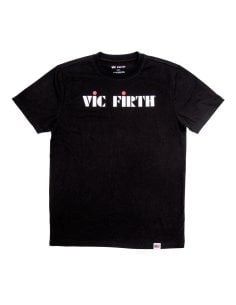 Vic Firth PTS20LOGO2XL - Black Logo Tee - 2XL