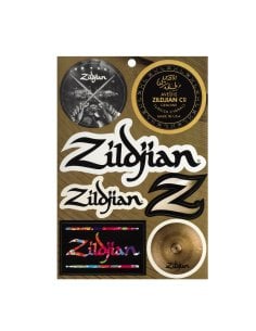 Zildjian ZSTSHEET - Zildjian Vinyl Sticker Sheet