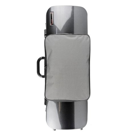 BAM ITALIA 5202XLC CUSTODIA HIGHTECH OBLONG COMPACT SIZE PER VIOLA POCKET - BLACK CARBON