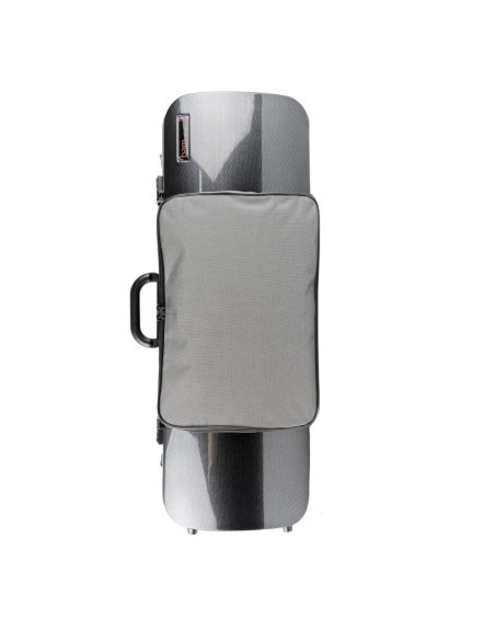 BAM ITALIA 5202XLC CUSTODIA HIGHTECH OBLONG COMPACT SIZE PER VIOLA POCKET - BLACK CARBON