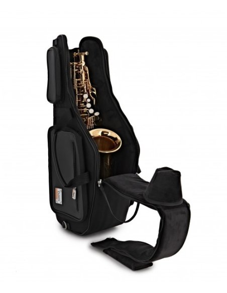 BAM ITALIA BTECH3002SN CUSTODIA MORBIDO BAMTECH PER SAX TENORE - BLACK