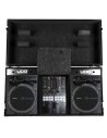 UDG U91098BL - ULTIMATE FLIGHT CASE SET PIONEER PLX-CRSS12+10/12" MIXER PLUS"