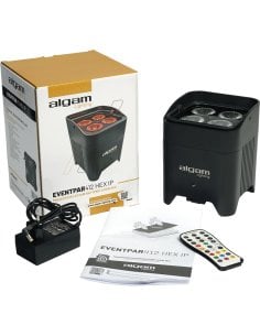 Algam Lighting EVENTPAR412-HEX-IP 4x12W RGBWA-UV IP65 a Batteria
