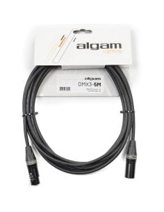 Algam Lighting DMX3-5M Cavo DMX 3 Poli 5 mt